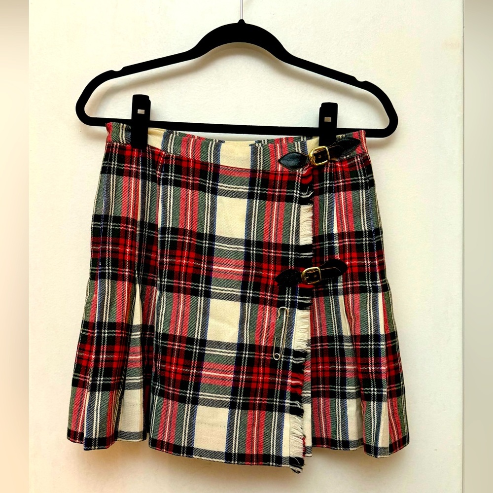100% Wool vintage skirt